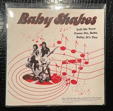BABY SHAKES Tell Me Now EP 3 Tracks RedVinyl Heart Shaped RARE VG+ Play  Graded!