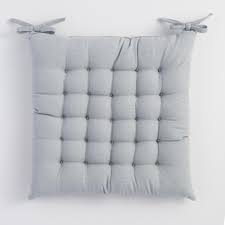 gray dasutti chair cushion by world market chair cushions dining room chair cushions kitchen chair cushions