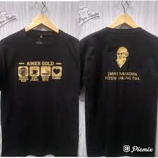 Desainnya sesuai dengan ketentuan dasar orang berkantor, kata anies anies menambahkan, pemprov dki akan membuat sayembara terbuka untuk merancang seragam persija bagi pns. Jual Kaos Baju Obral Combed 30s Distro Amer Gold Persija Jakarta Orang Tua Di Lapak Con Jersey Bukalapak