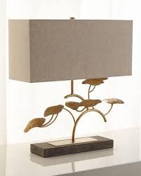 John Richard Collection Gold Leaf Tree Table Lamp Table Lamp Design Table Lamp Tree Table