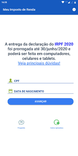 A receita federal abriu a consulta da restituição ir 2021. Meu Imposto De Renda For Android Apk Download
