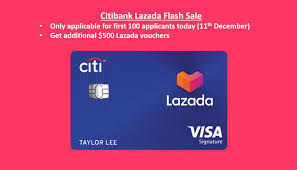 Maybe you would like to learn more about one of these? 11 12 Flash Sale Additional 500 Lazada Vouchers If You Are First 100 Applicants Who Can Spend 1200 In Next 3 Months Whatcard Blog Credit Cards Whatcard Community