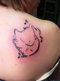 Mother Child Tattoo With Name And Music Notes I Got This For My Daughter And If I Have Another One I M Mom Baby Tattoo Breastfeeding Tattoo Tattoos For Kids