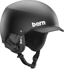 Bern Baker 8tracks Audio Winter Snowboard Ski Helmet S Matte Black