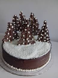 Christmas Cake Bolo De Natal Tree Chocolate Christmas Cake Christmas Cake Designs Christmas Cake