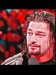 Roman Reigns with A Smiling Effect