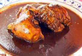 Red Mole From Oaxaca Mole Rojo Mexican Recipe From Mexgrocer Com Greek Chicken Recipes Chicken Mole Mexican Food Recipes