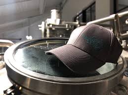Fitted Hat Charcoal And Teal Beat Culture