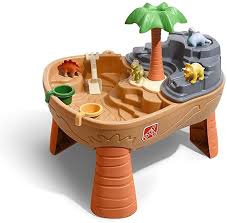 Amazon Com Step2 Dino Dig Sand Water Table Model 874500 Toys Games In 2020 Sand And Water Table Sand And Water Water Table