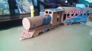 Bagian bawah yang dapat digunakan. Diy Kereta Api Dari Kardus Diy Train From Cardboard Cara Membuat Mainan Kereta Api Dari Kardus Youtube