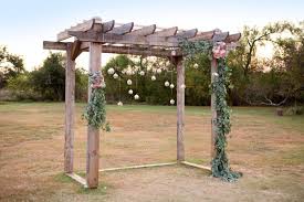 Diy Wedding Pergola And Diy Eucalyptus Garland Wedding Pergola Pergola Diy Pergola