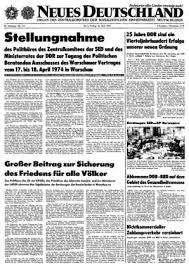 Johns also told the committee that when the official receiver stepped in he found no other files to pass on to southwark. Nd Archiv Neues Deutschland Vom 26 04 1974