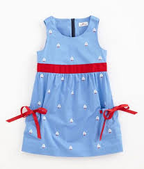 Girls Dresses Sailboat Embroidered Dress Vineyard Vines Girl Outfits Toddler Girl Outfits Girls Dresses