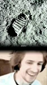 Seriously” this image gave me goosebumps 👽👟 This is what Neil Arms...