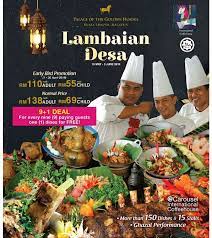 Di sekitar kuala lumpur ada banyak hotel yang menyediakan early bird ramadhan buffet di sekitar putrajaya dan kuala lumpur (kl). Palace Of The Golden Horses On Twitter Ramadan Offer Catch Our Early Bird Promotion When You Book Our Ramadan Buffet From 1 30 April 2019 For Every 9 Paying Guests Number