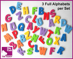 If you're working for an organization requiring grant funding, then in addition to filling out applications several times annually, you'll also need to write letters of support. Alphabet Letters Small Foam Alphabet Die Cuts Lots Of Etsy
