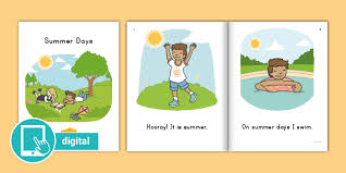 Summer break is the perfect time to mix adventurous days with lazy days. Summer Days Emergent Reader Ebook Teacher Made
