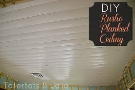 Learn all about ceiling installation, ceiling repairs and ceiling styles with these helpful ideas, diy projects and much more at diynetwork.com. Diy Rustic Planked Ceiling