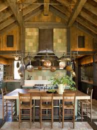 Soduku pot pan rack with solid wood shelf, wall mounted multifunctional kitchen hanging organizer with 8 hooks for pots pans lids utensils cookware natural 4.7 out of 5 stars 449 $39.99 $ 39. Rustic Hanging Pot Rack Houzz