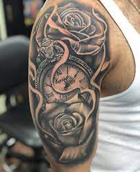 Pin By Kali Butler On Tattoo Ideas Mens Shoulder Tattoo Upper Half Sleeve Tattoos Upper Arm Tattoos For Guys