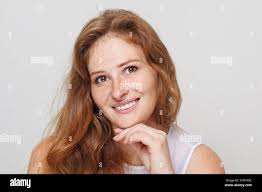 Long ginger hair hi-res stock photography and images