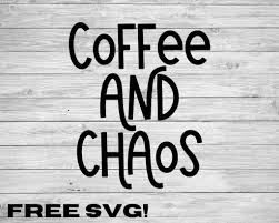 Download Coffee And Chaos Svg Good Morning Chaos