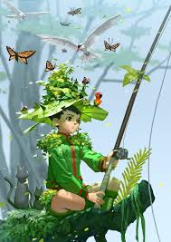Only the best hd background pictures. Gon Freaks Hunter X Hunter Fishing Butterflies Artwork Anime Hd Mobile Wallpaper Peakpx