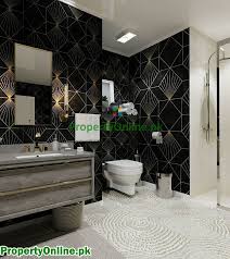 Design your dream bathroom with the online bathroom planner and then create a virtual view in just a few steps. Black White Bathroom Design Ideas Property Online Pakistan In 2021 White Bathroom Designs Bathroom Design Commercial Bathroom Designs