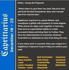Caprittarius Sagicorn Sagittarius Quotes Sagittarius And Capricorn Disney Princess Zodiac Signs
