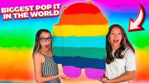 The Biggest Pop It In The World Youtube