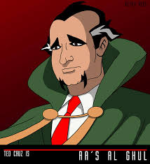 TED CRUZ is Ra's al Ghul by Hal Hefner by HalHefnerART