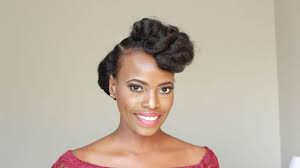 Want tips to make sure your hair is on point for the big day? Bridesmaid Natural Hairstyles Updo For The Entire Wedding Party