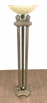 Sold Price Classical Lion Torchiere Style Floor Lamp September 6 0120 10 00 Am Mst