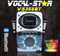 Vocal Star Vs355bt Portable Cdg Mp3g Bluetooth Karaoke