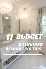 Planning the budget for a small bathroom remodel involves the same steps as any room of the house. Bathroom Remodeling On A Budget Bella Tucker
