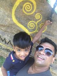 An unforgetable treat to my family at Amaya lake-Dambulla