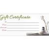 Printable massage gift certificate templates. 1