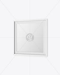 Download Matte Square Picture Frame Mockup In Object Mockups On Yellow Images Object Mockups PSD Mockup Templates