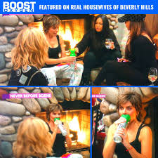 Boost Oxygen appeared AGAIN on "Real Housewives of Beverly Hills"  @realhousewivesofbhills reality show just last week! This time we were  featured in the second Aspen episode.#colorado Many people first come  across Boost