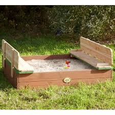 Axi Bac A Sable Avec Bancs Ella Dimensions 95x100x20cm Bac A Sable Bac Portique Bois