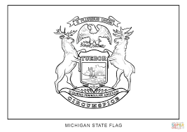 People who printed this coloring page also printed. Flag Of Michigan Coloring Page Free Printable Coloring Pages Coloring Home