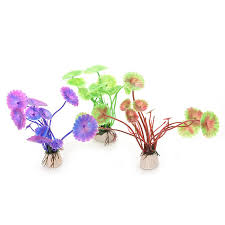 1 قطعة البلاستيك حوض السمك النباتات المائية عجب المياه زخرفة ديكور المشهد للأسماك خزان المائية النباتات المائية الأوسمة Aliexpress