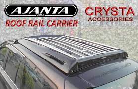 Create your logbook in minutes. Ajanta Enterprise Roof Rail Carrier Innova Crysta Roufrail Carrier Add Roof Rail Carrier To Your Vehicle Is Like Putting Second Story On Your Home You Get More Space Comfort And Style With