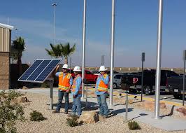 Solar Powered Led Flag Lighting Systems