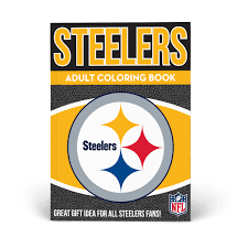 Kids coloring page pittsburgh steelers football at new pages. Pittsburgh Steelers Adult Coloring Book Shop The In The Sports Zone Official Store