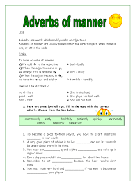 Adverbs of manner irregular forms. Adverbs Of Manner By Manuela Pdf
