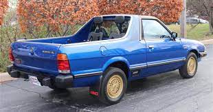 Nyc monster truck with $14m of heroin. Remember The Subaru Brat With Seats In The Pickup Bed