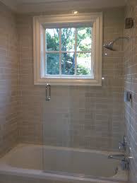 Subway tiles are amazing to accent your shower space or make a bathtub backsplash. Bathroom Shower Ideas With Window Trendecors