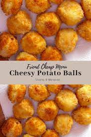 Cheesy Potato Balls Makanan Dan Minuman Makanan