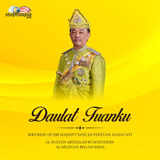 All except jhr, kdh, ktn, trg. Study In Malaysia On Twitter Heartfelt Birthday Wishes To Yang Di Pertuan Agong Sultan Muhammad Xvi May The Country Remain Peaceful And Prosperous Daulat Tuanku Daulattuanku Yangdipertuanagong Https T Co Yyssqyva7p
